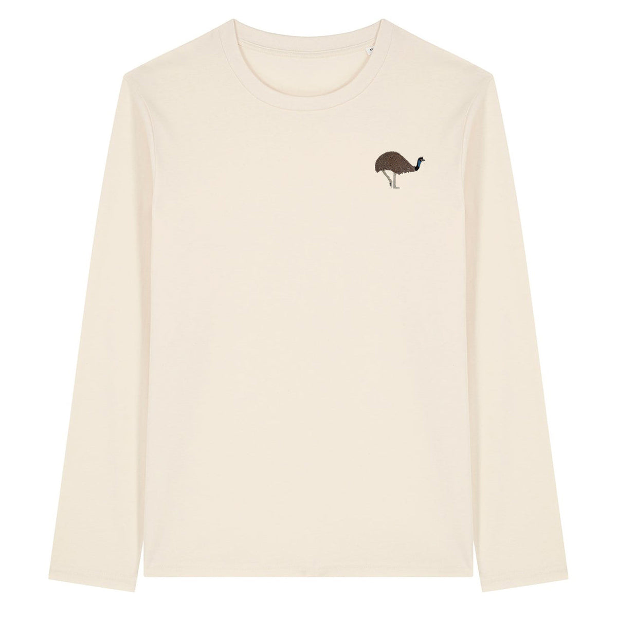 Emu Embroidered Long Sleeve T-Shirt