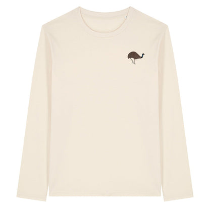 Emu Embroidered Long Sleeve T-Shirt