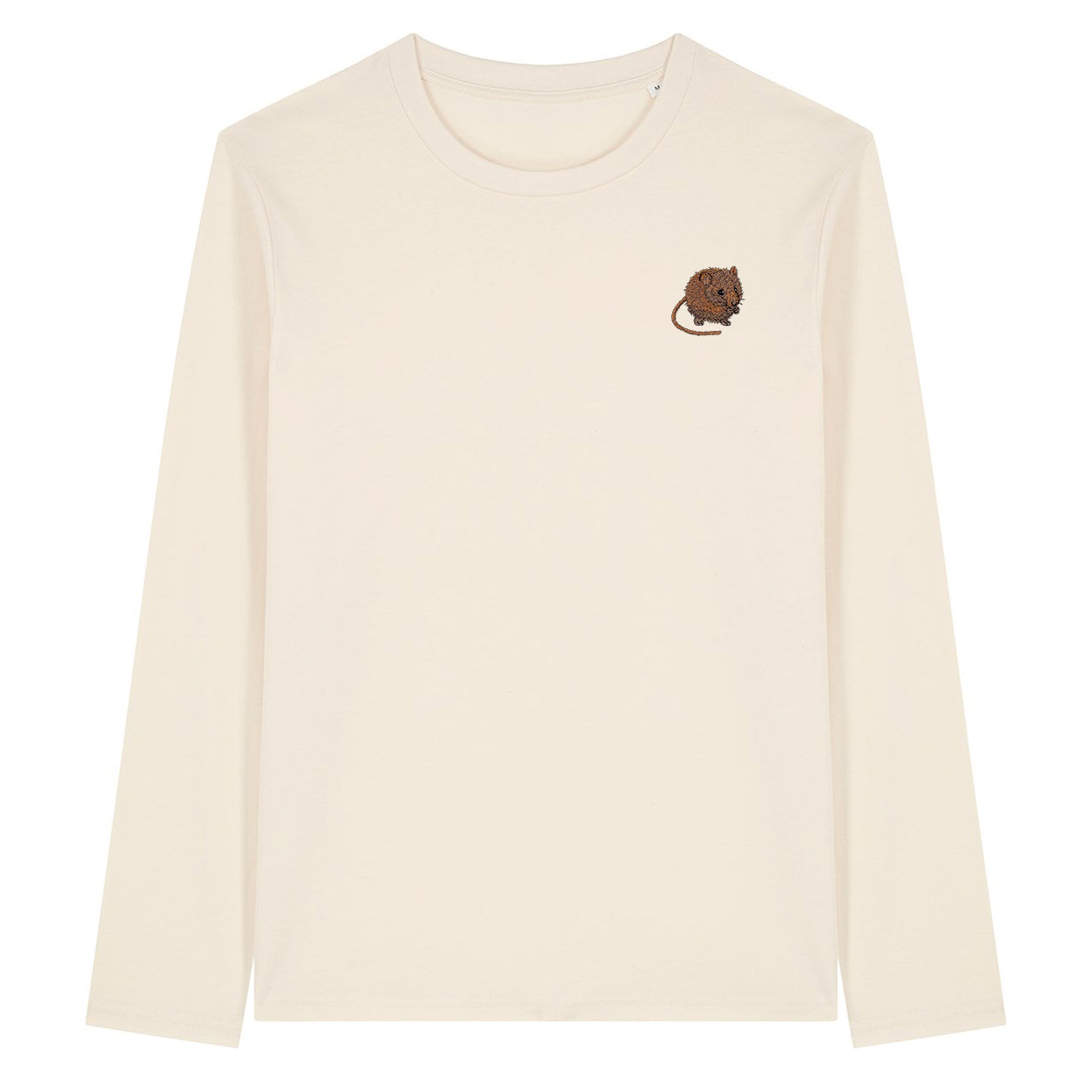 Harvest Mouse Embroidered Long Sleeve T-Shirt