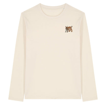 Lynx Embroidered Long Sleeve T-Shirt