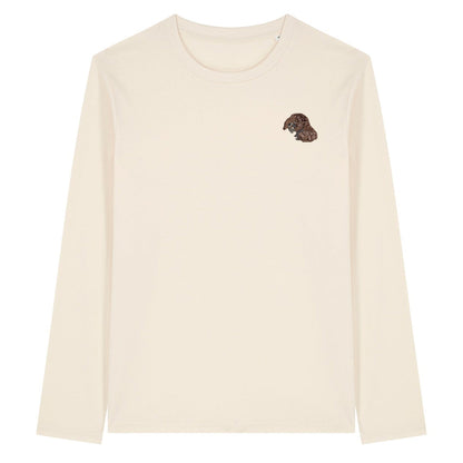Pangolin Embroidered Long Sleeve T-Shirt