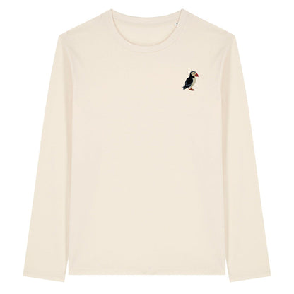 Puffin Embroidered Long Sleeve T-Shirt