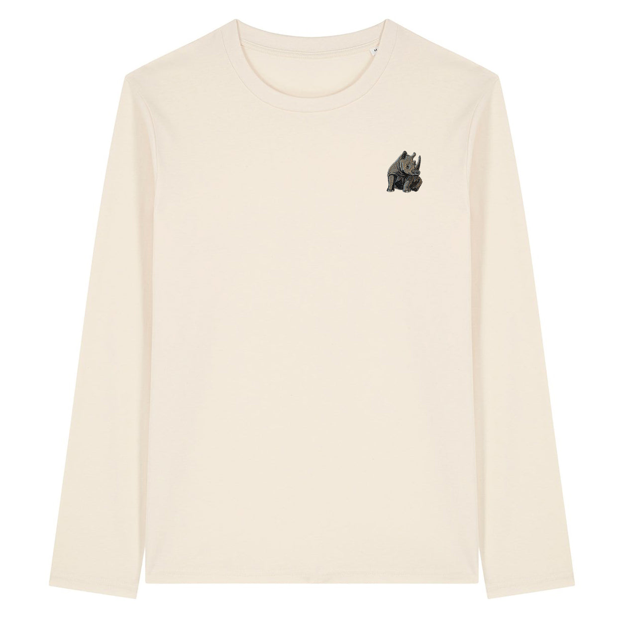 Rhino Embroidered Long Sleeve T-Shirt