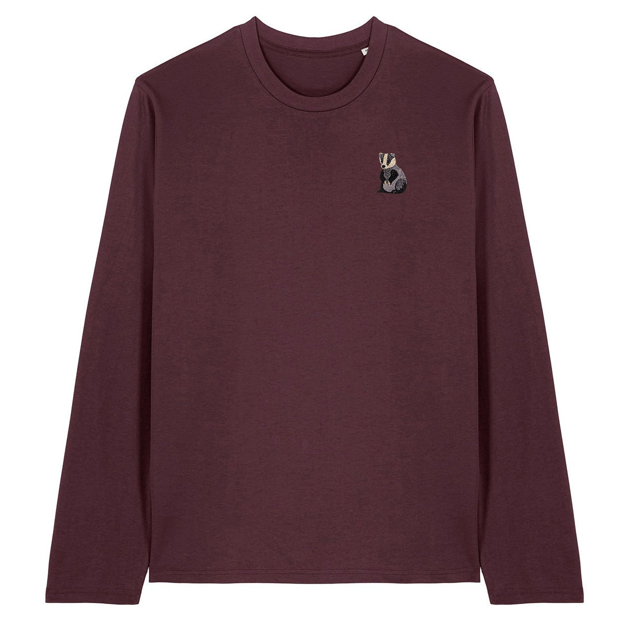 Badger Embroidered Long Sleeve T-Shirt