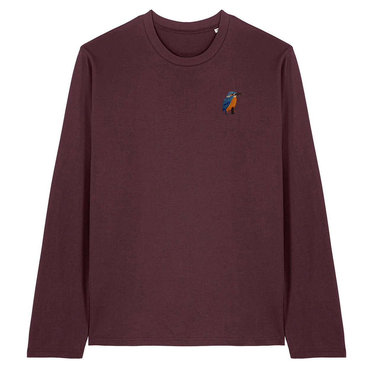 Kingfisher Embroidered Long Sleeve T-Shirt