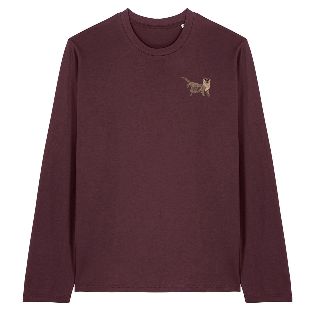 Otter Embroidered Long Sleeve T-Shirt