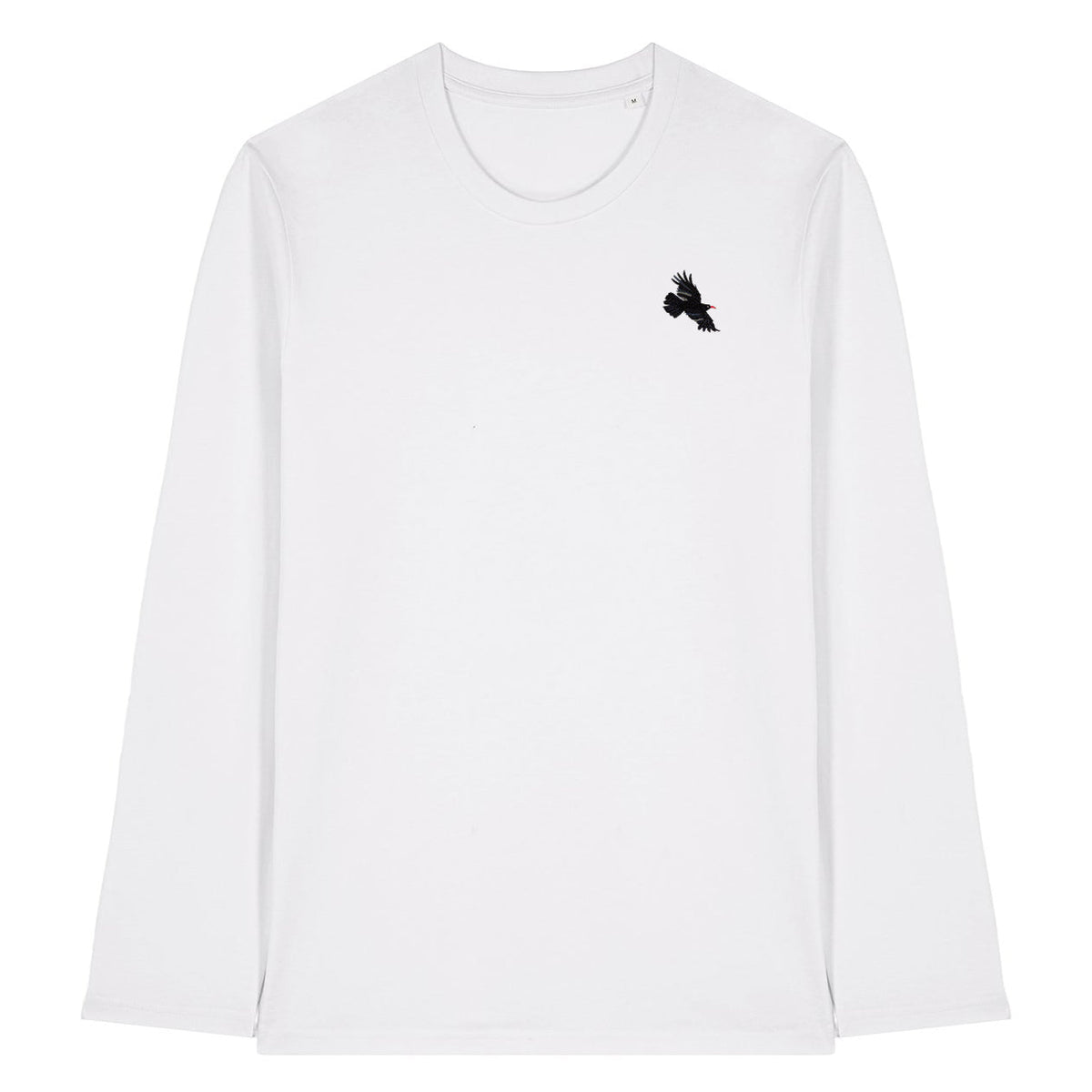 Chough Embroidered Long Sleeve T-Shirt
