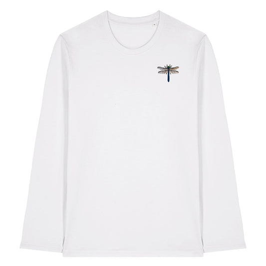Dragonfly Embroidered Long Sleeve T-Shirt