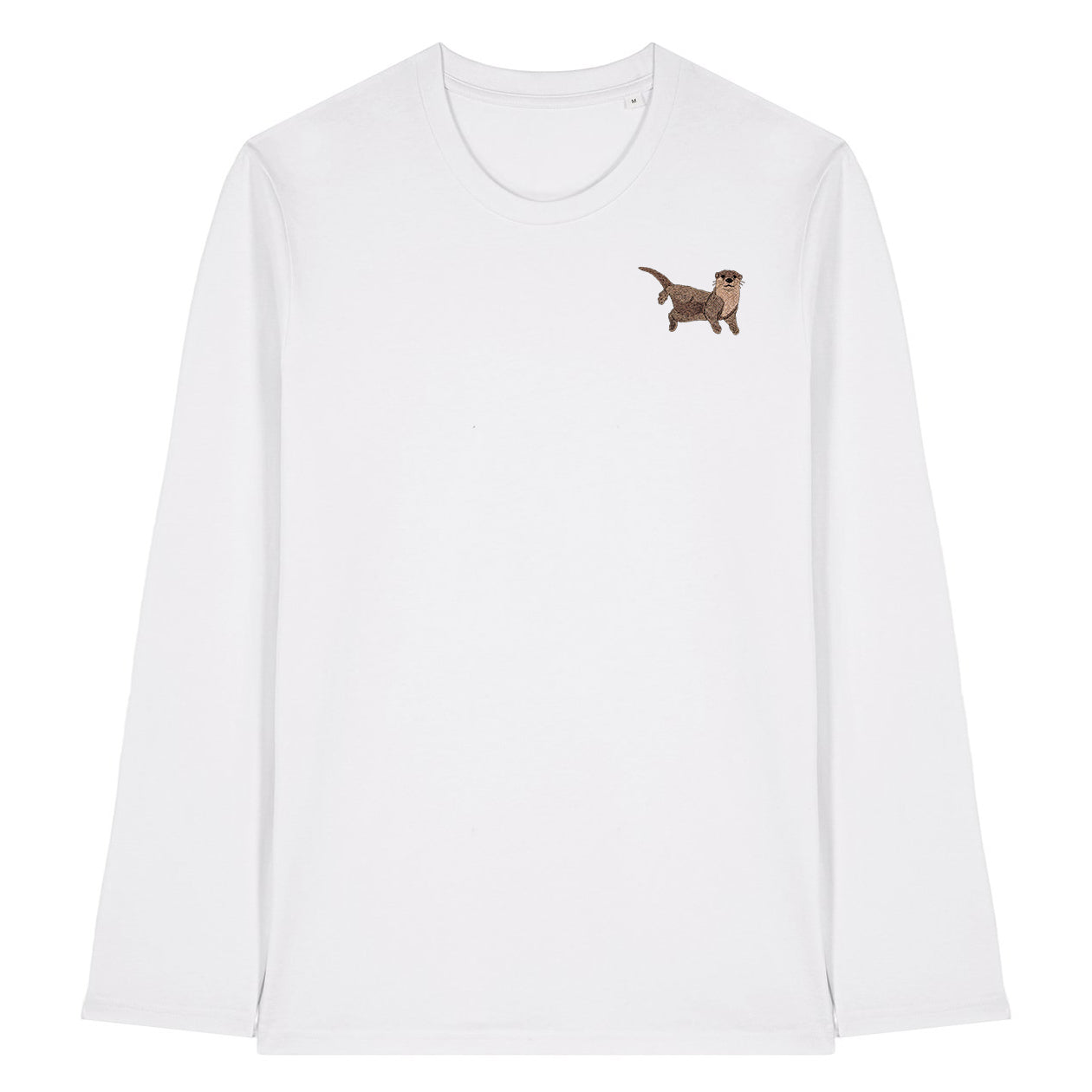 Otter Embroidered Long Sleeve T-Shirt