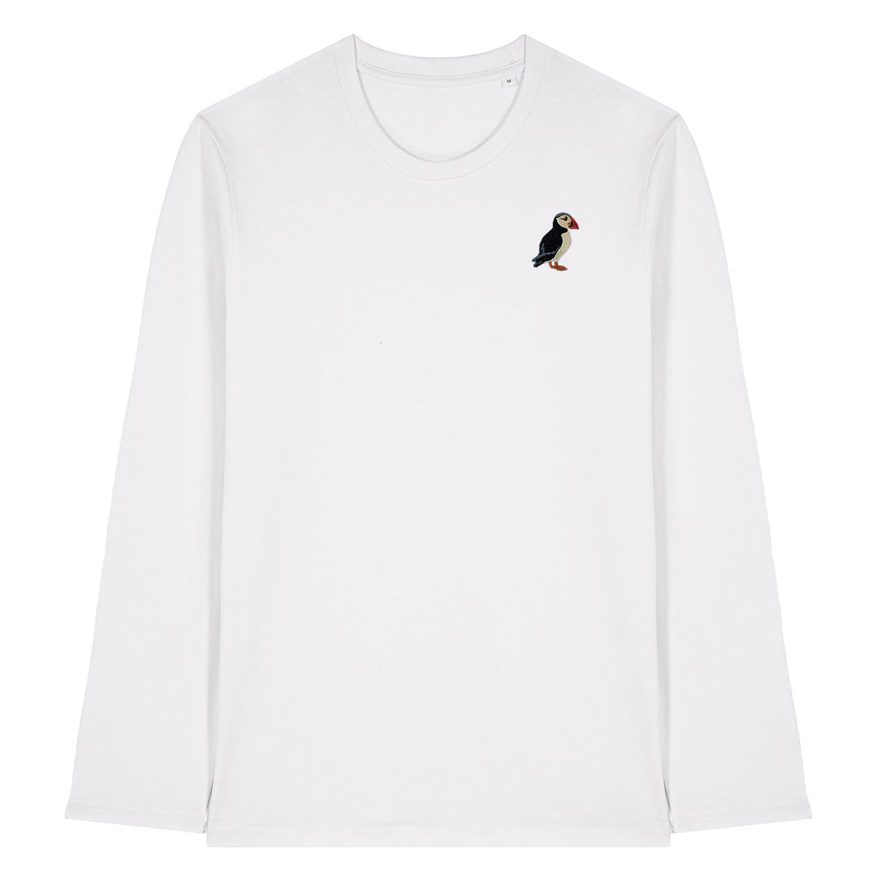 Puffin Embroidered Long Sleeve T-Shirt