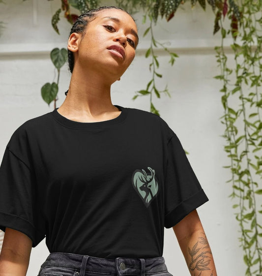 Rewild at Heart Logo | Women's Relaxed Fit T-Shirt