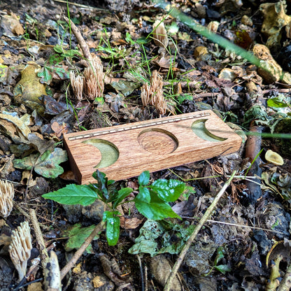 Hand-Crafted Wooden Tarot Card Holder