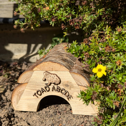 Frog Log & Toad Abode, Garden Wildlife Homes