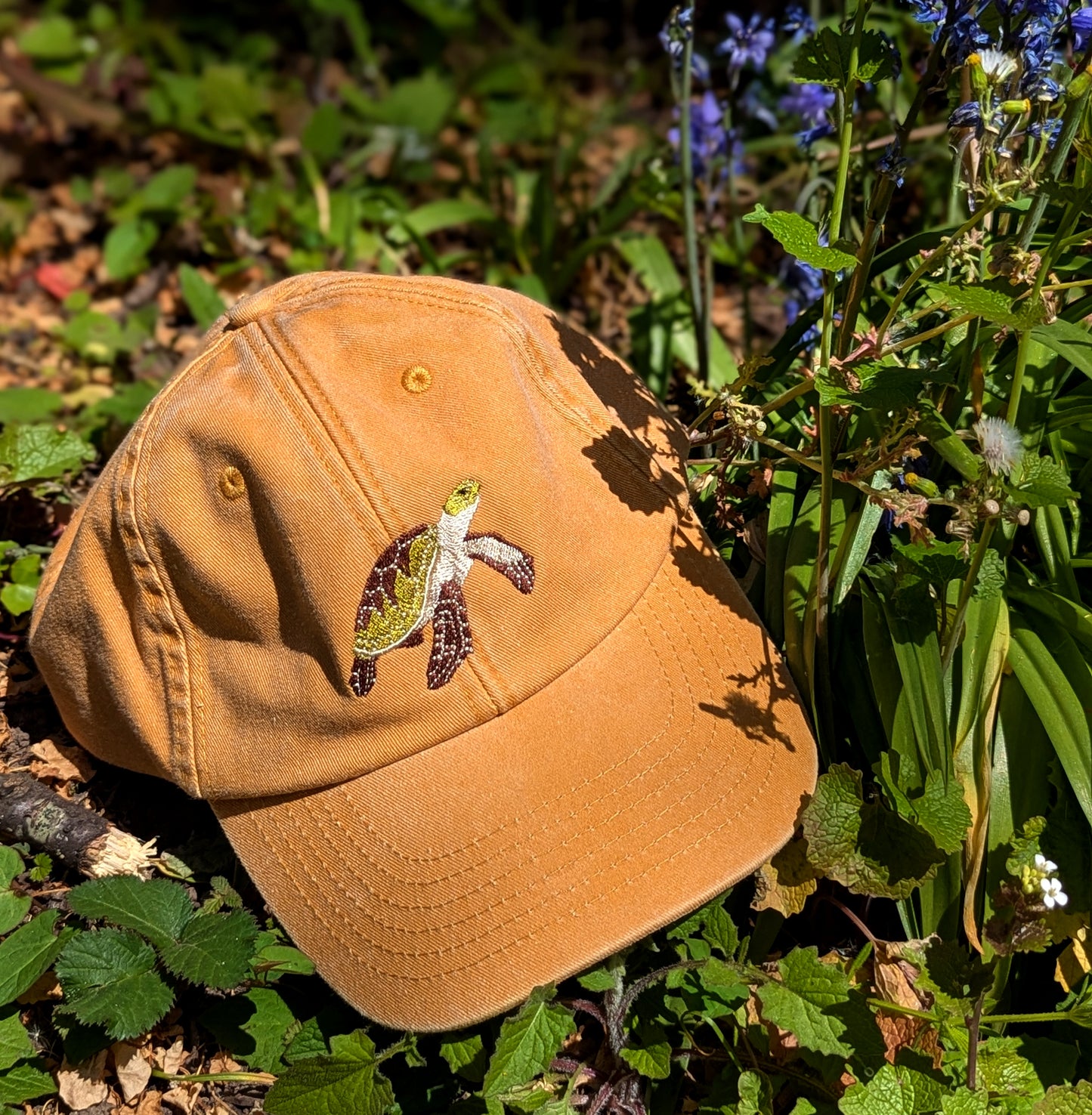 Sea Turtle Embroidered Baseball Cap