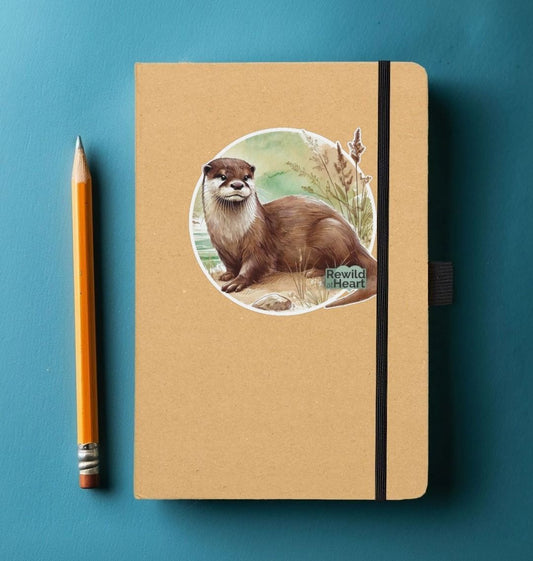 Riverside Otter Notepad