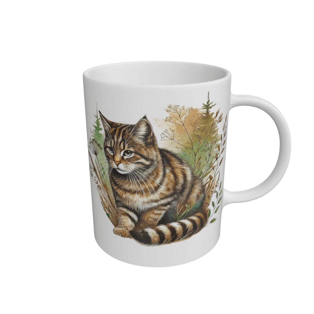 White Wildcat Wilderness Mug