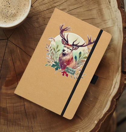 Red Deer Stag Spirit Notepad