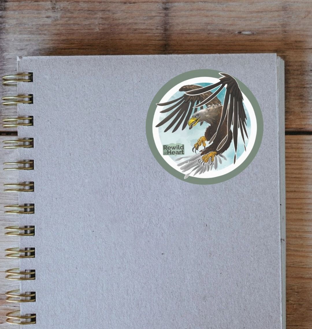 White-Tailed Eagle Flight Sticker