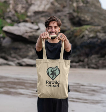 Rewild at Heart Organic Tote Bag