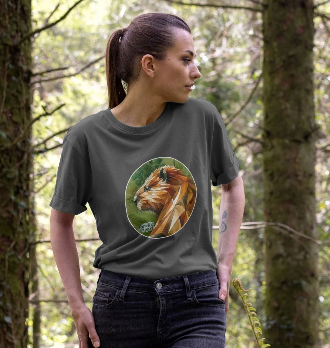 Beaver Botanical Women's Relaxed-Fit T-Shirt