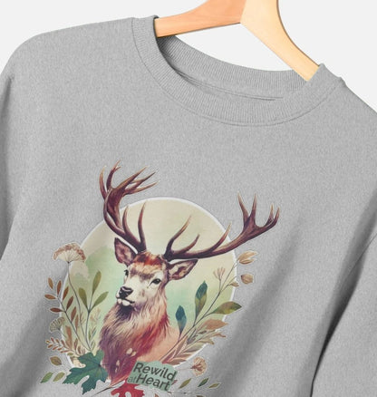 Red Deer Stag Spirit Men's Sweater