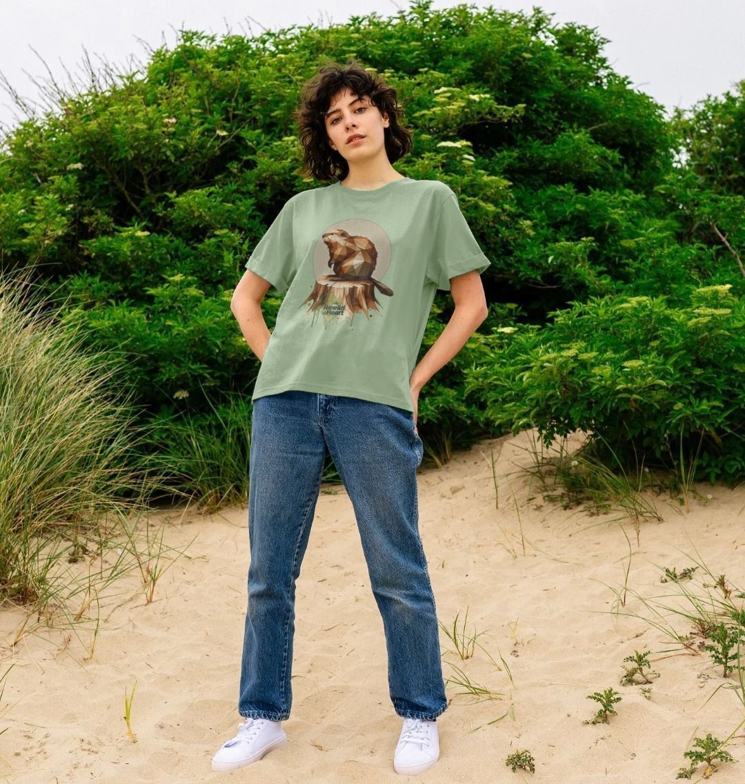 Wild Beaver | Relaxed-Fit Women's T-Shirt