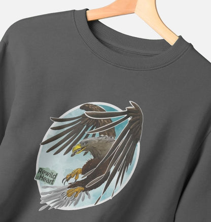 White-Tailed Eagle Flight Men's Sweater