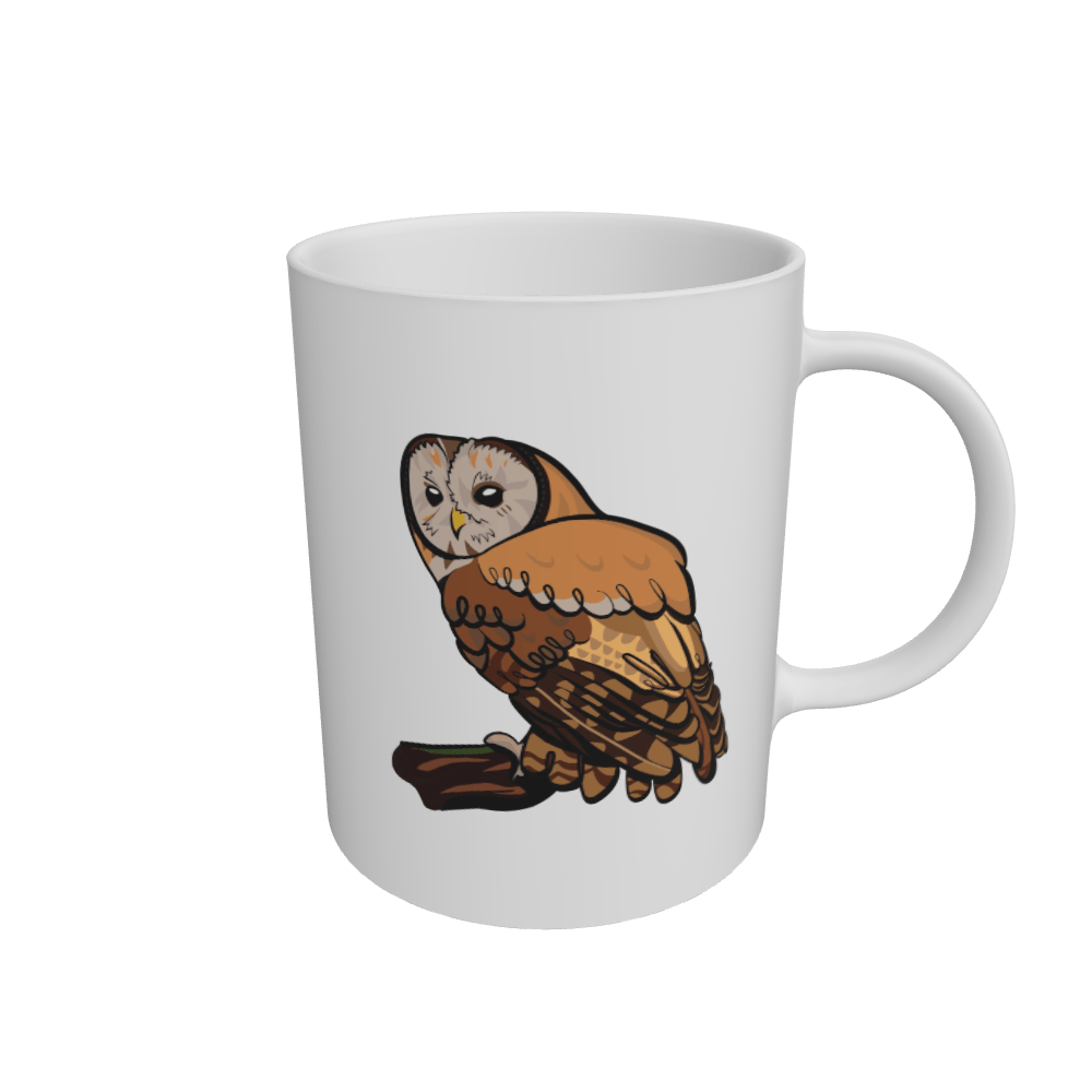 White Mug Front