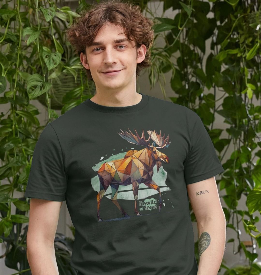 Mighty Moose Mosaic Men's T-Shirt