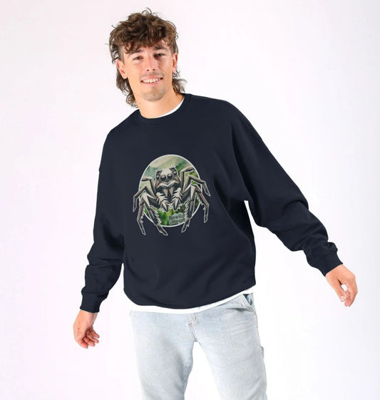 Wild Jumping Spider Men's Oversized Sweater