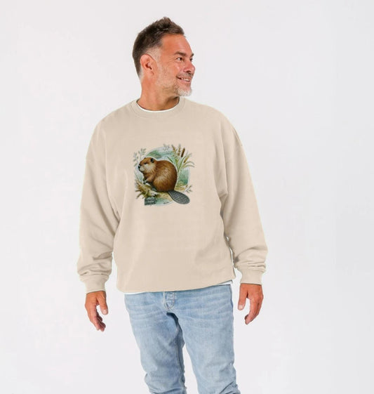 Beaver Riverbank Men's Oversized Sweater