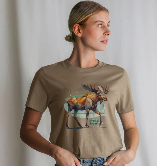 Mighty Moose Mosaic Women's Classic T-Shirt