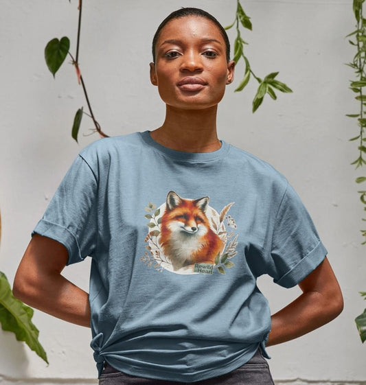 Woodland Fox Women's Relaxed-Fit T-Shirt