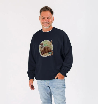 Riverside Otter Men's Oversized Sweater