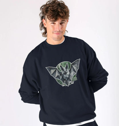 Grey Long-Eared Bat Men's Oversized Sweater