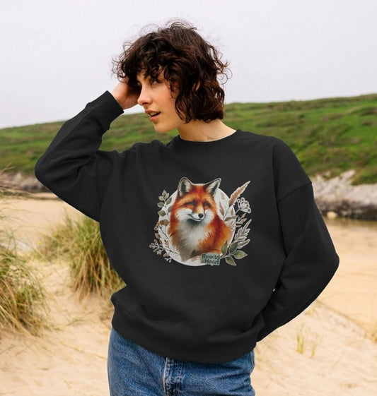 Woodland Fox Women's Oversized Jumper